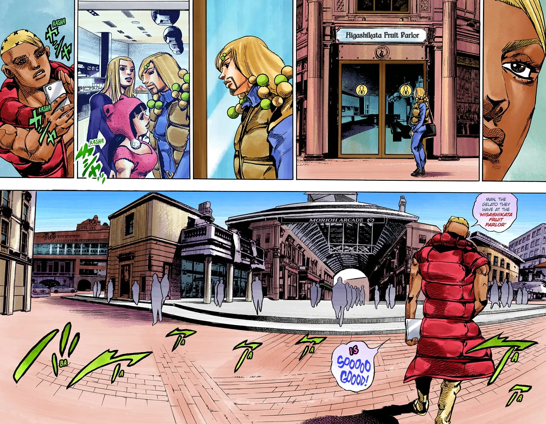 JoJo's Bizarre Adventure, Part 8: JoJolion Colored Manga, chapter 87, page 10