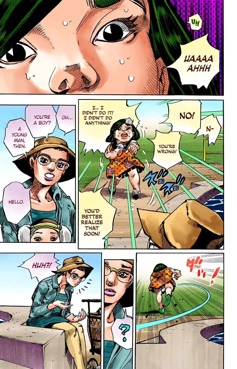 JoJo's Bizarre Adventure, Part 8: JoJolion Colored Manga, chapter 87, page 13