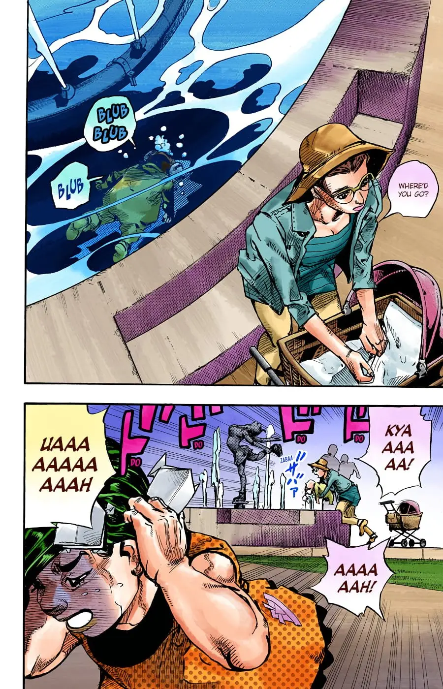 JoJo's Bizarre Adventure, Part 8: JoJolion Colored Manga, chapter 87, page 14
