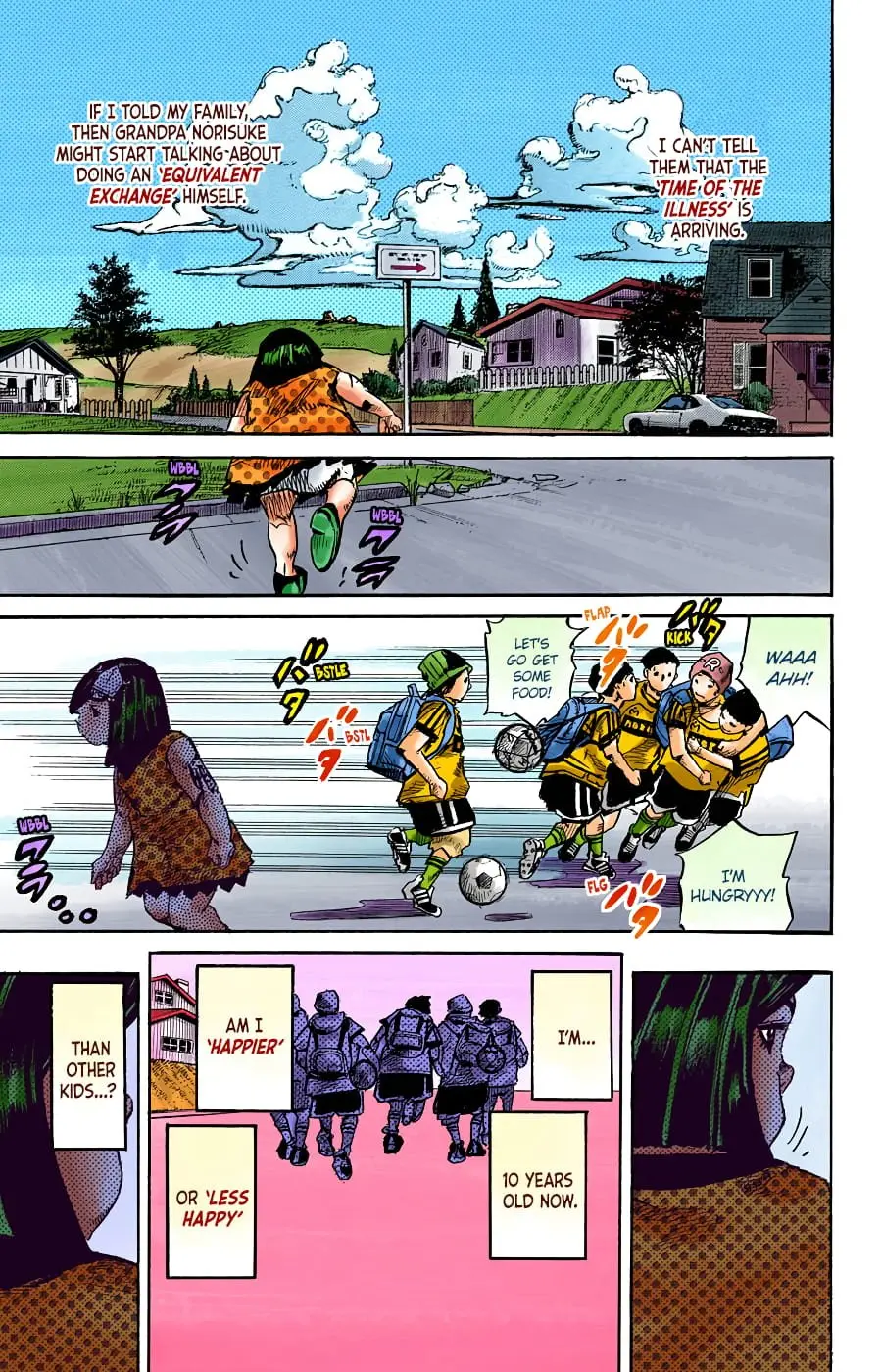 JoJo's Bizarre Adventure, Part 8: JoJolion Colored Manga, chapter 87, page 17