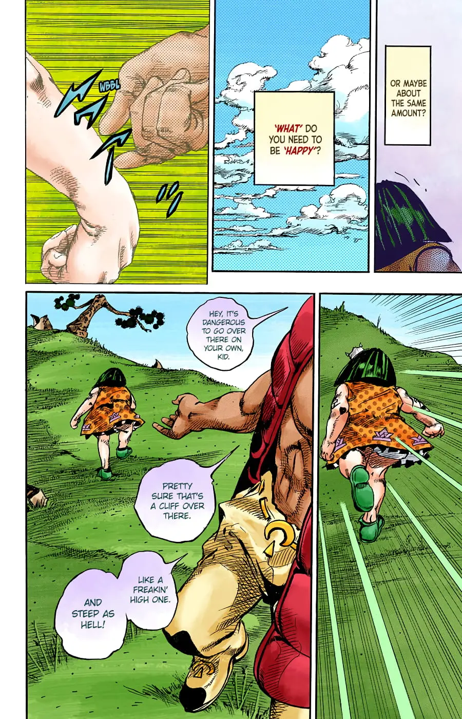 JoJo's Bizarre Adventure, Part 8: JoJolion Colored Manga, chapter 87, page 18