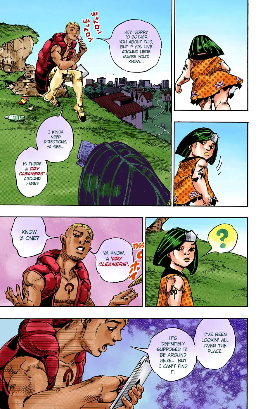 JoJo's Bizarre Adventure, Part 8: JoJolion Colored Manga, chapter 87, page 19