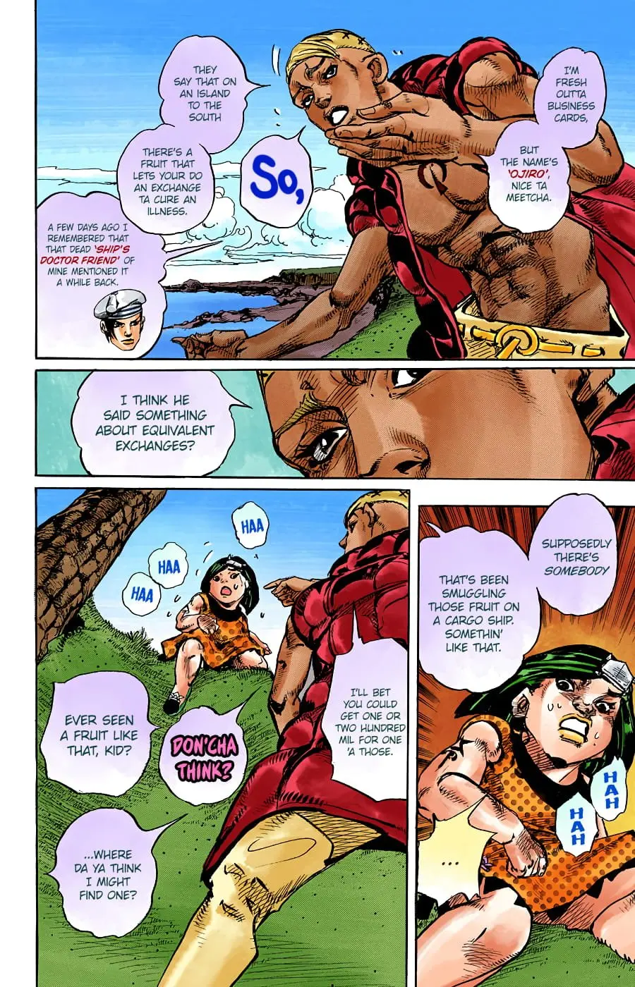 JoJo's Bizarre Adventure, Part 8: JoJolion Colored Manga, chapter 87, page 23