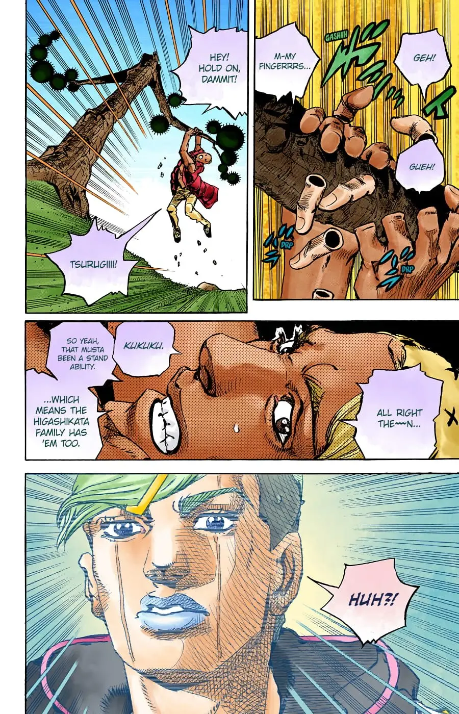 JoJo's Bizarre Adventure, Part 8: JoJolion Colored Manga, chapter 87, page 27