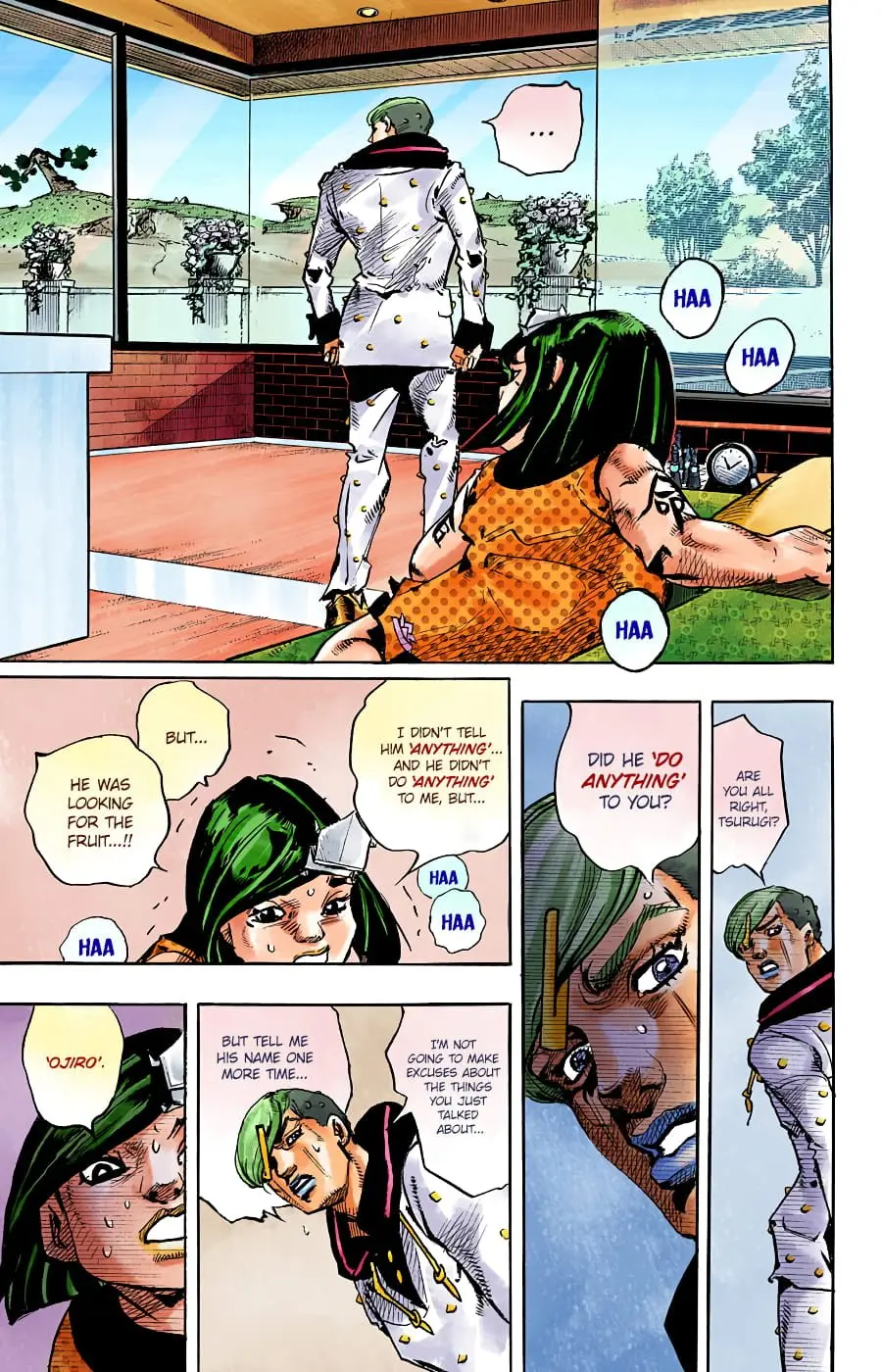 JoJo's Bizarre Adventure, Part 8: JoJolion Colored Manga, chapter 87, page 30