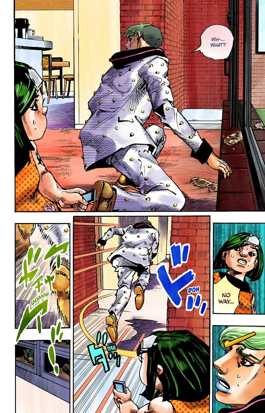 JoJo's Bizarre Adventure, Part 8: JoJolion Colored Manga, chapter 87, page 33