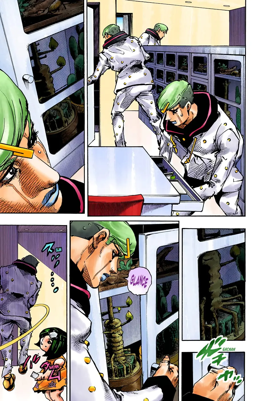 JoJo's Bizarre Adventure, Part 8: JoJolion Colored Manga, chapter 87, page 34