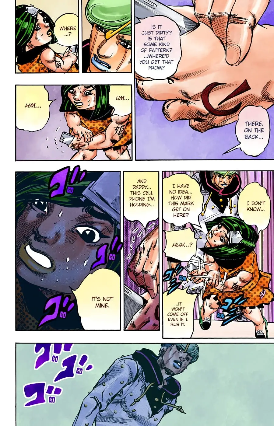 JoJo's Bizarre Adventure, Part 8: JoJolion Colored Manga, chapter 87, page 37