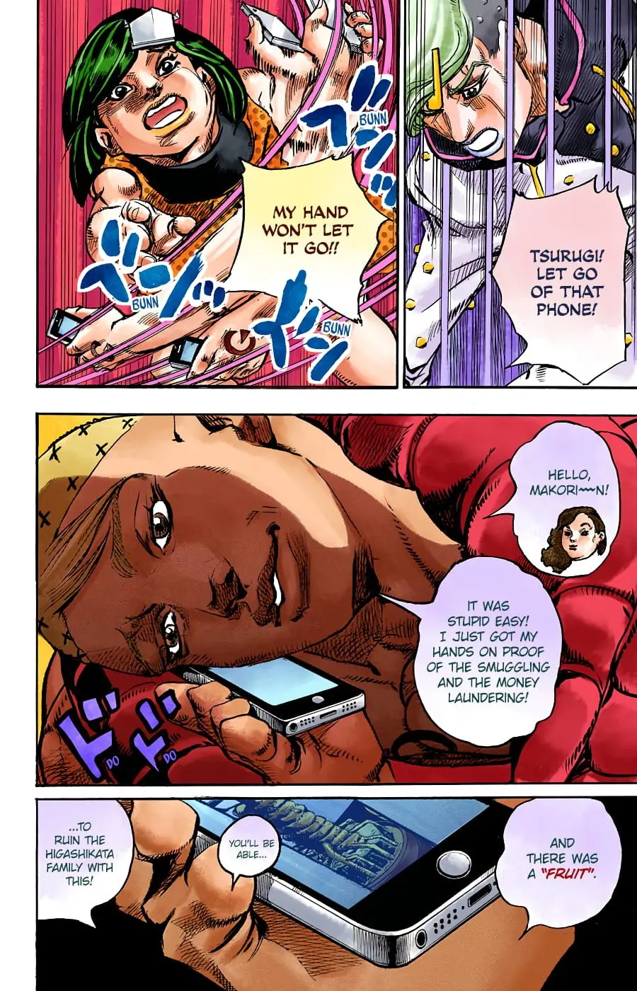 JoJo's Bizarre Adventure, Part 8: JoJolion Colored Manga, chapter 87, page 39