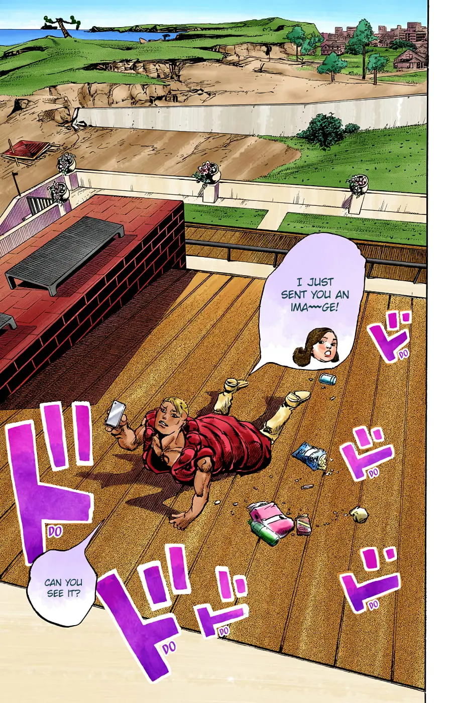 JoJo's Bizarre Adventure, Part 8: JoJolion Colored Manga, chapter 87, page 40