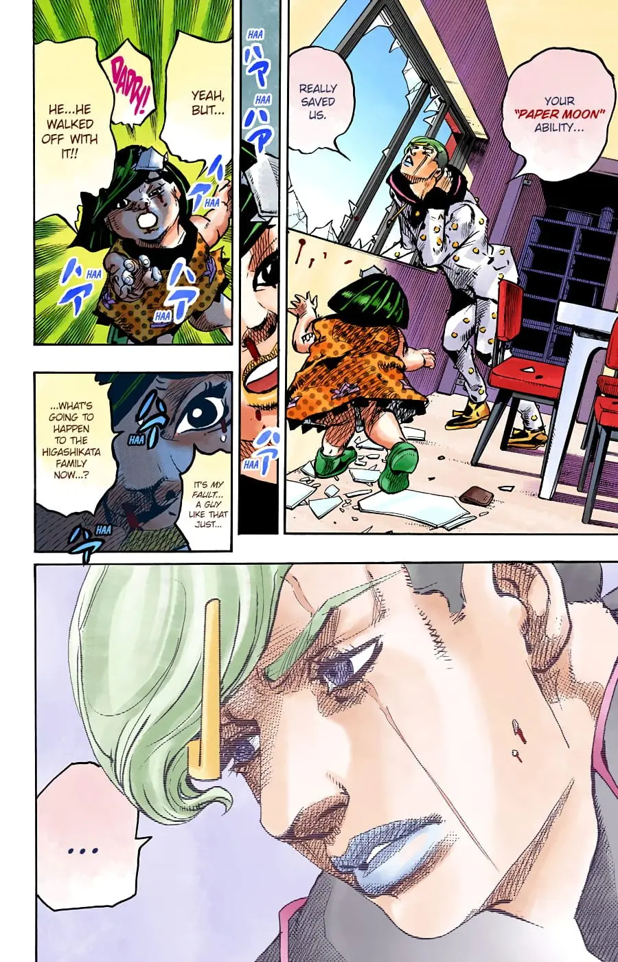 JoJo's Bizarre Adventure, Part 8: JoJolion Colored Manga, chapter 88, page 28