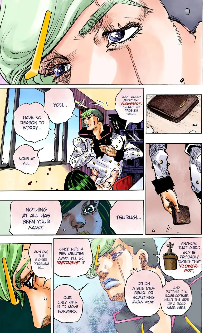 JoJo's Bizarre Adventure, Part 8: JoJolion Colored Manga, chapter 88, page 29