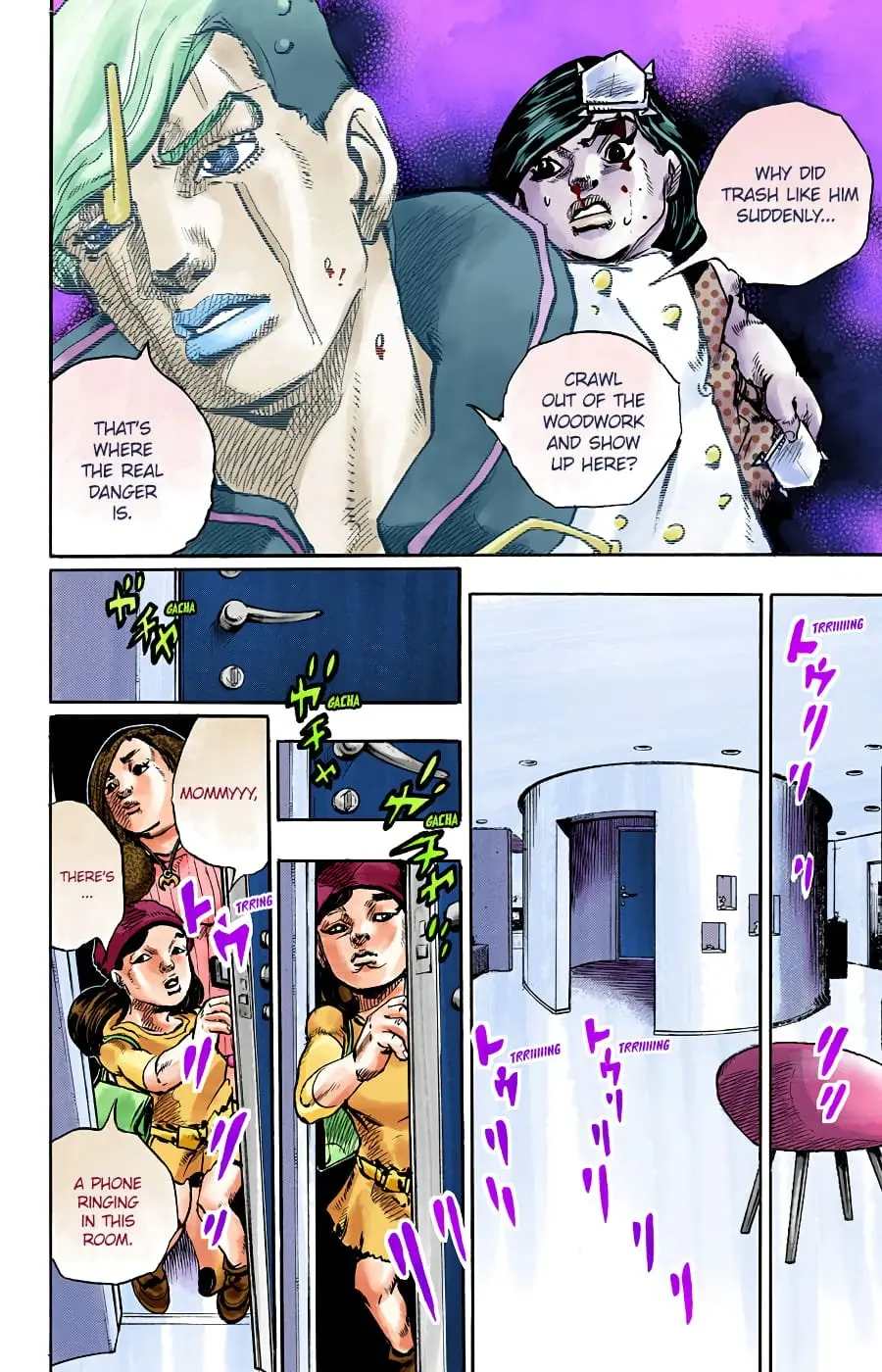 JoJo's Bizarre Adventure, Part 8: JoJolion Colored Manga, chapter 88, page 30