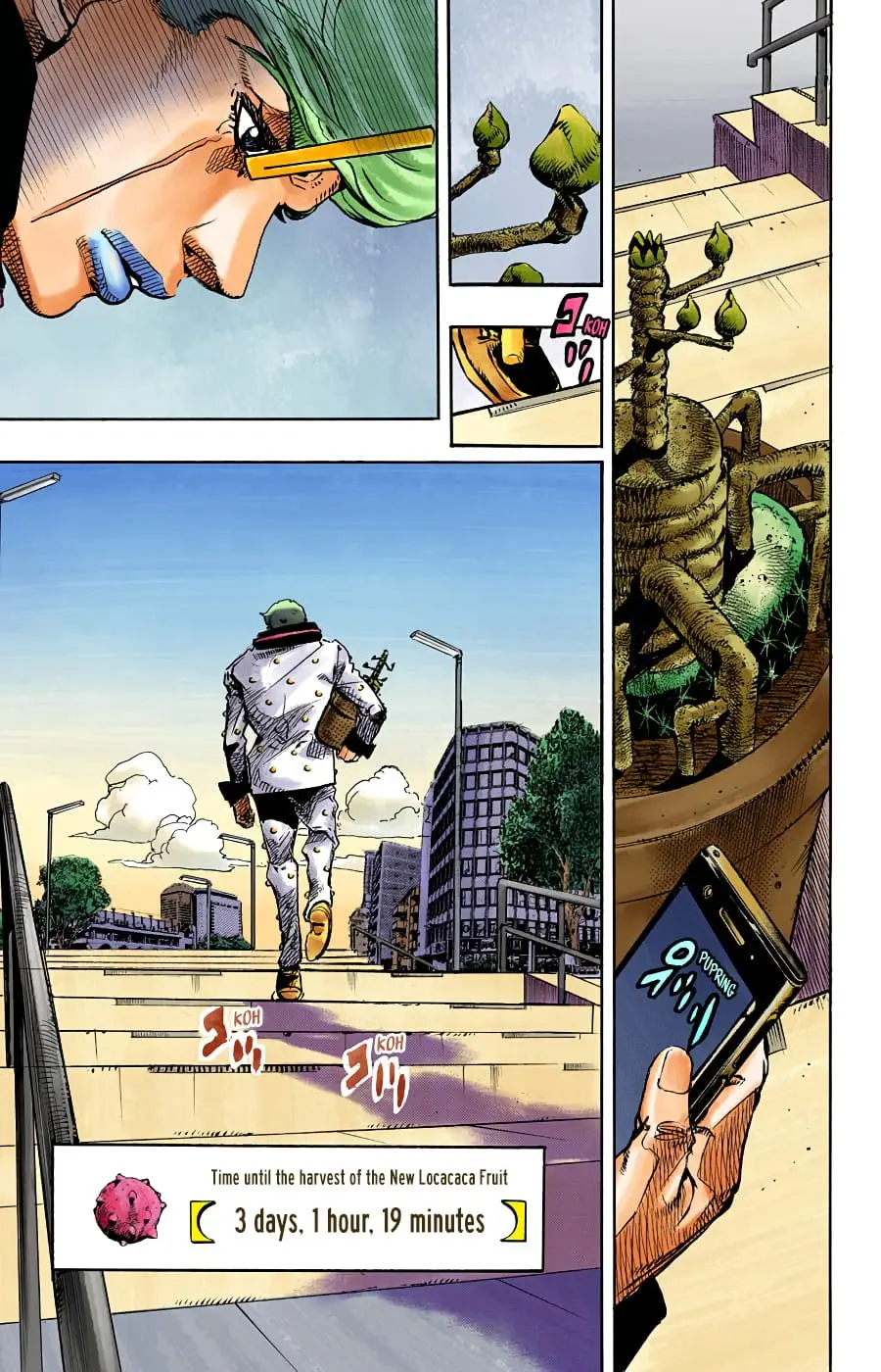 JoJo's Bizarre Adventure, Part 8: JoJolion Colored Manga, chapter 88, page 38