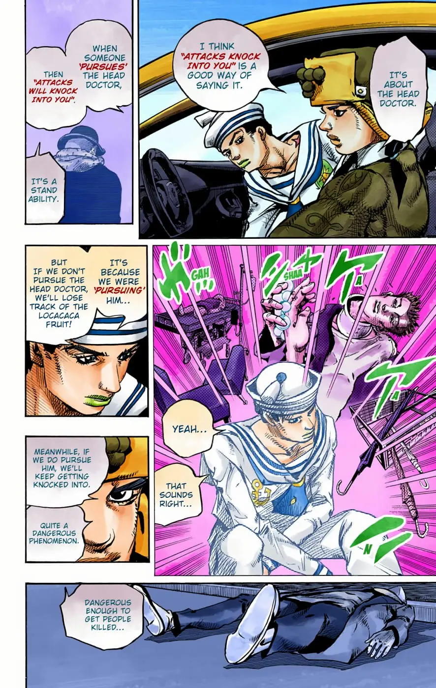 JoJo's Bizarre Adventure, Part 8: JoJolion Colored Manga, chapter 89, page 7
