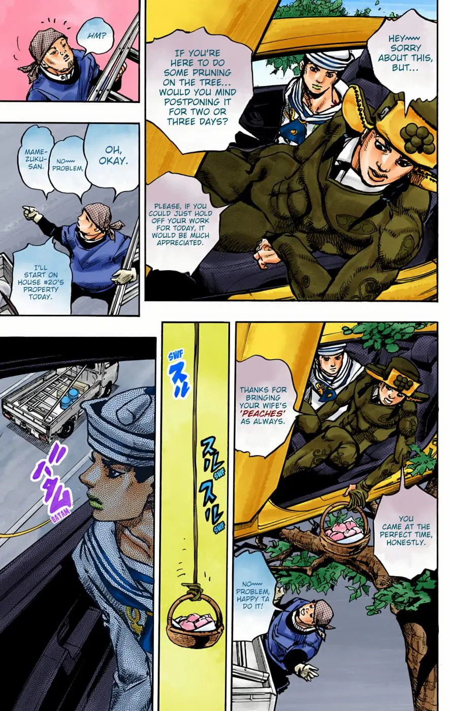 JoJo's Bizarre Adventure, Part 8: JoJolion Colored Manga, chapter 89, page 10