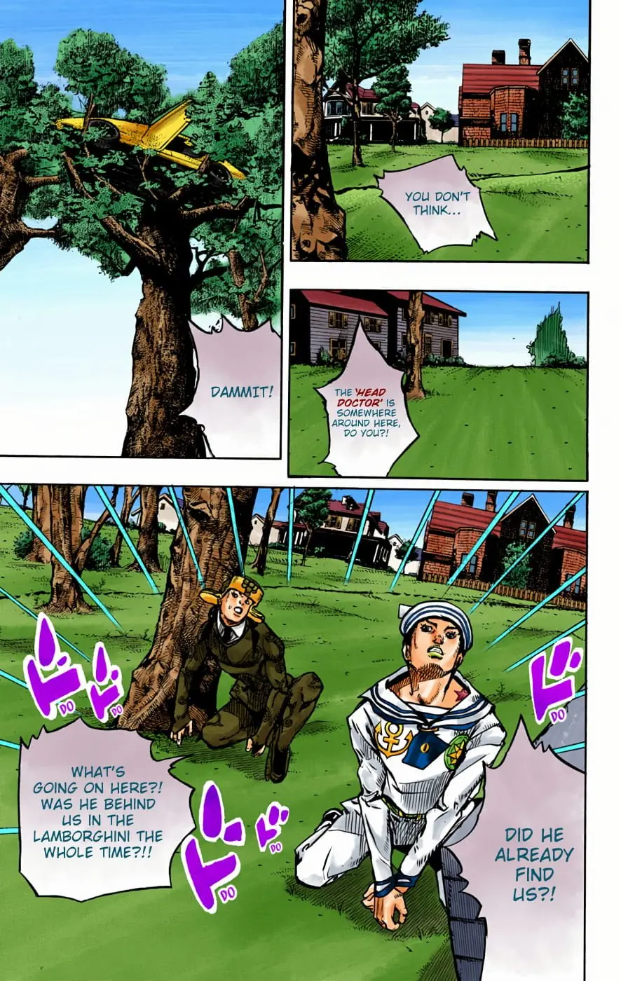 JoJo's Bizarre Adventure, Part 8: JoJolion Colored Manga, chapter 89, page 17