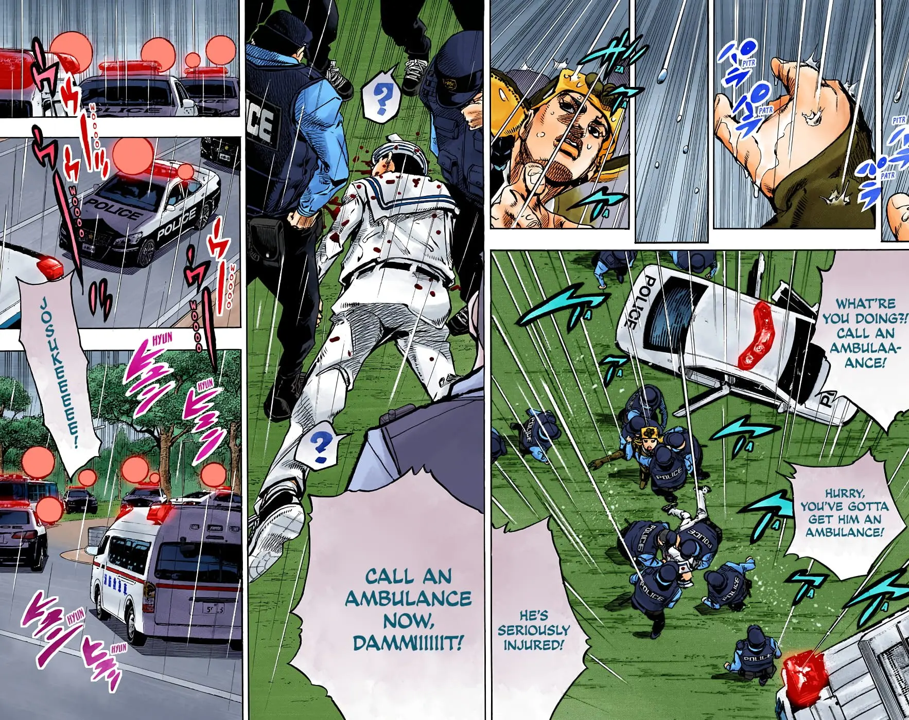 JoJo's Bizarre Adventure, Part 8: JoJolion Colored Manga, chapter 90, page 15