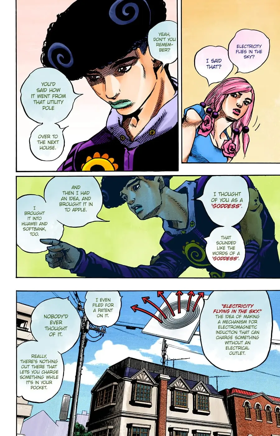 JoJo's Bizarre Adventure, Part 8: JoJolion Colored Manga, chapter 90, page 20
