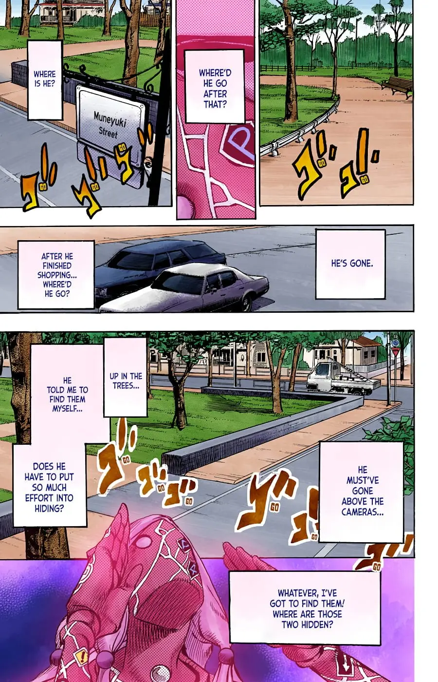 JoJo's Bizarre Adventure, Part 8: JoJolion Colored Manga, chapter 90, page 27