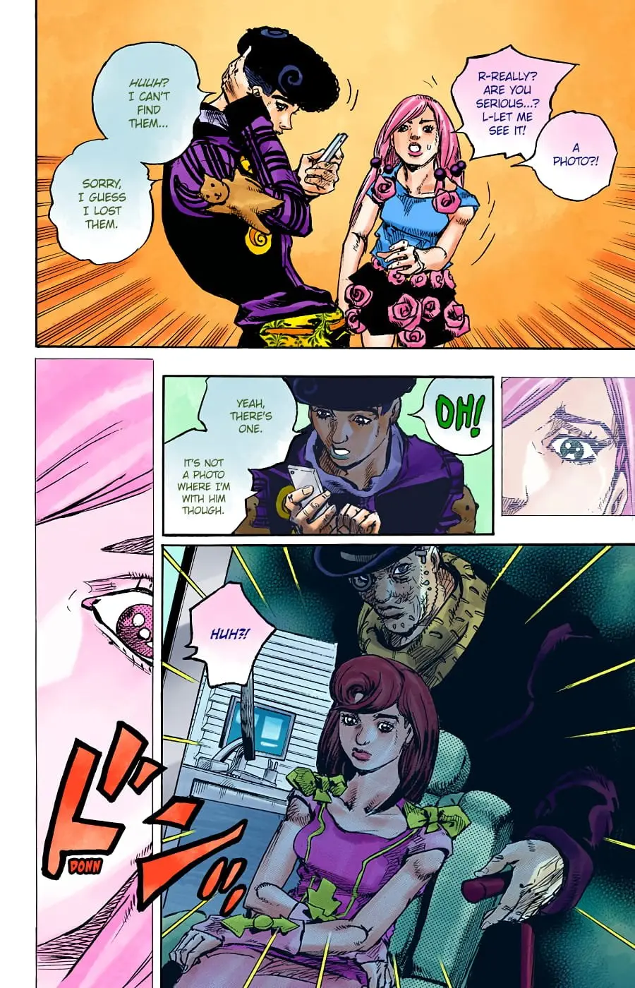 JoJo's Bizarre Adventure, Part 8: JoJolion Colored Manga, chapter 90, page 30