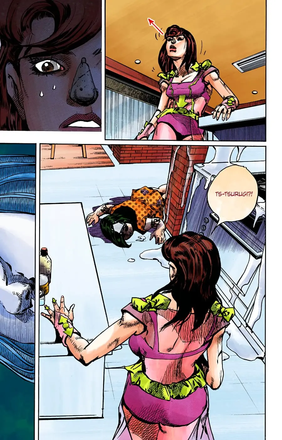 JoJo's Bizarre Adventure, Part 8: JoJolion Colored Manga, chapter 91, page 30