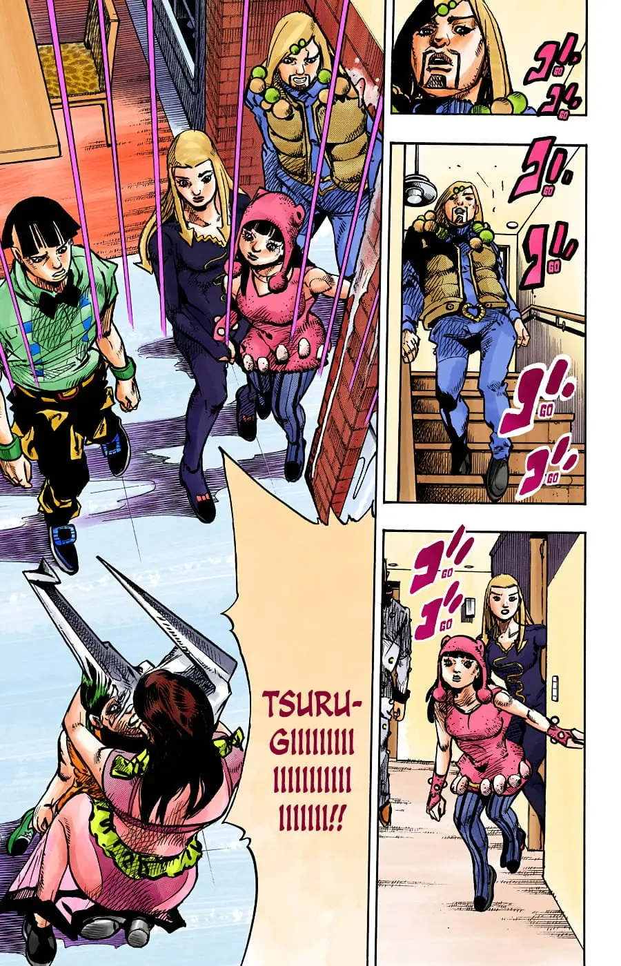 JoJo's Bizarre Adventure, Part 8: JoJolion Colored Manga, chapter 91, page 35