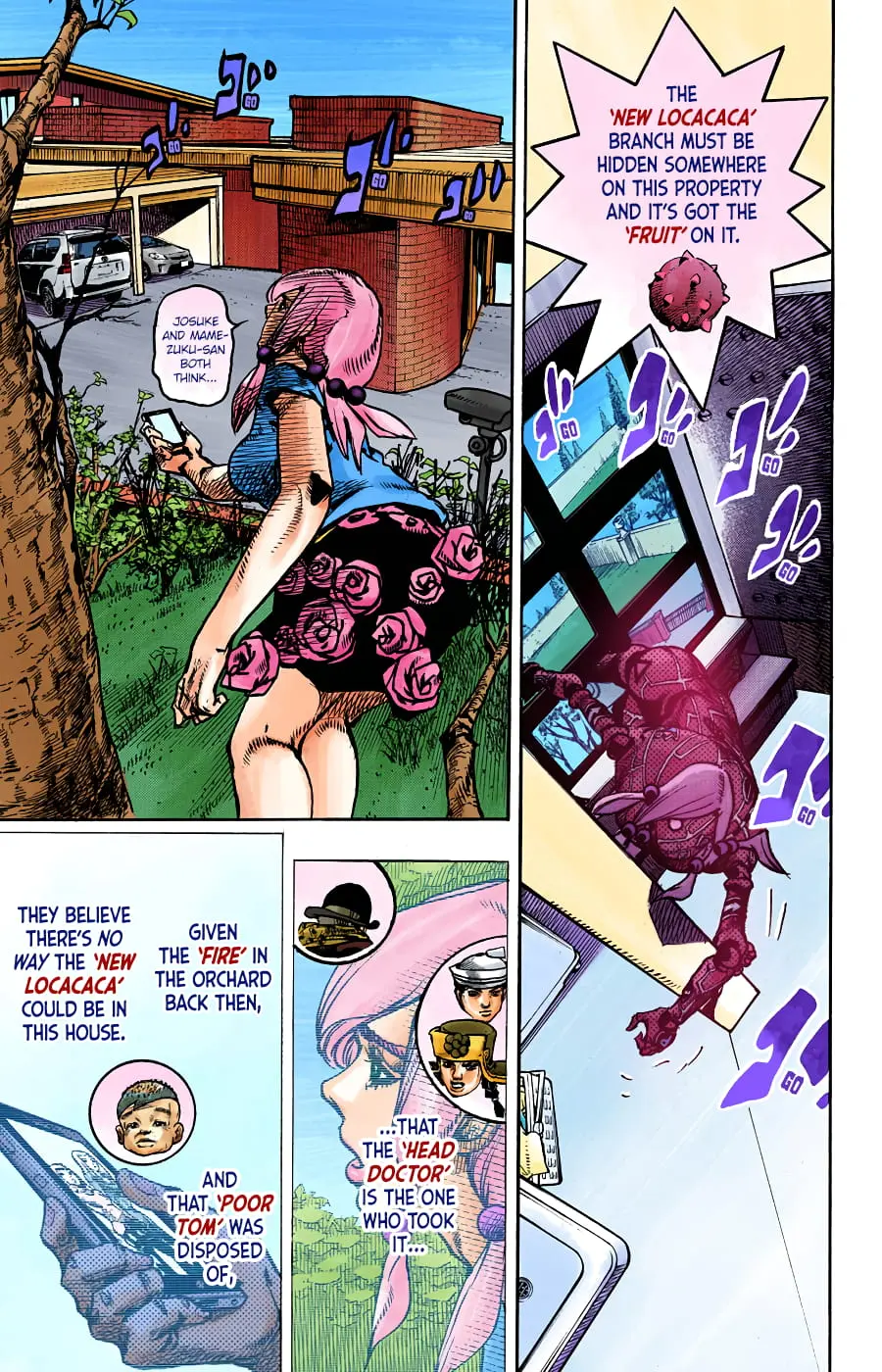 JoJo's Bizarre Adventure, Part 8: JoJolion Colored Manga, chapter 93, page 12