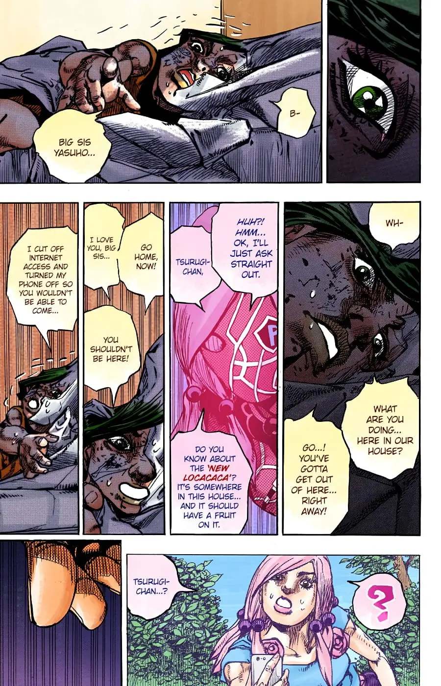 JoJo's Bizarre Adventure, Part 8: JoJolion Colored Manga, chapter 93, page 24
