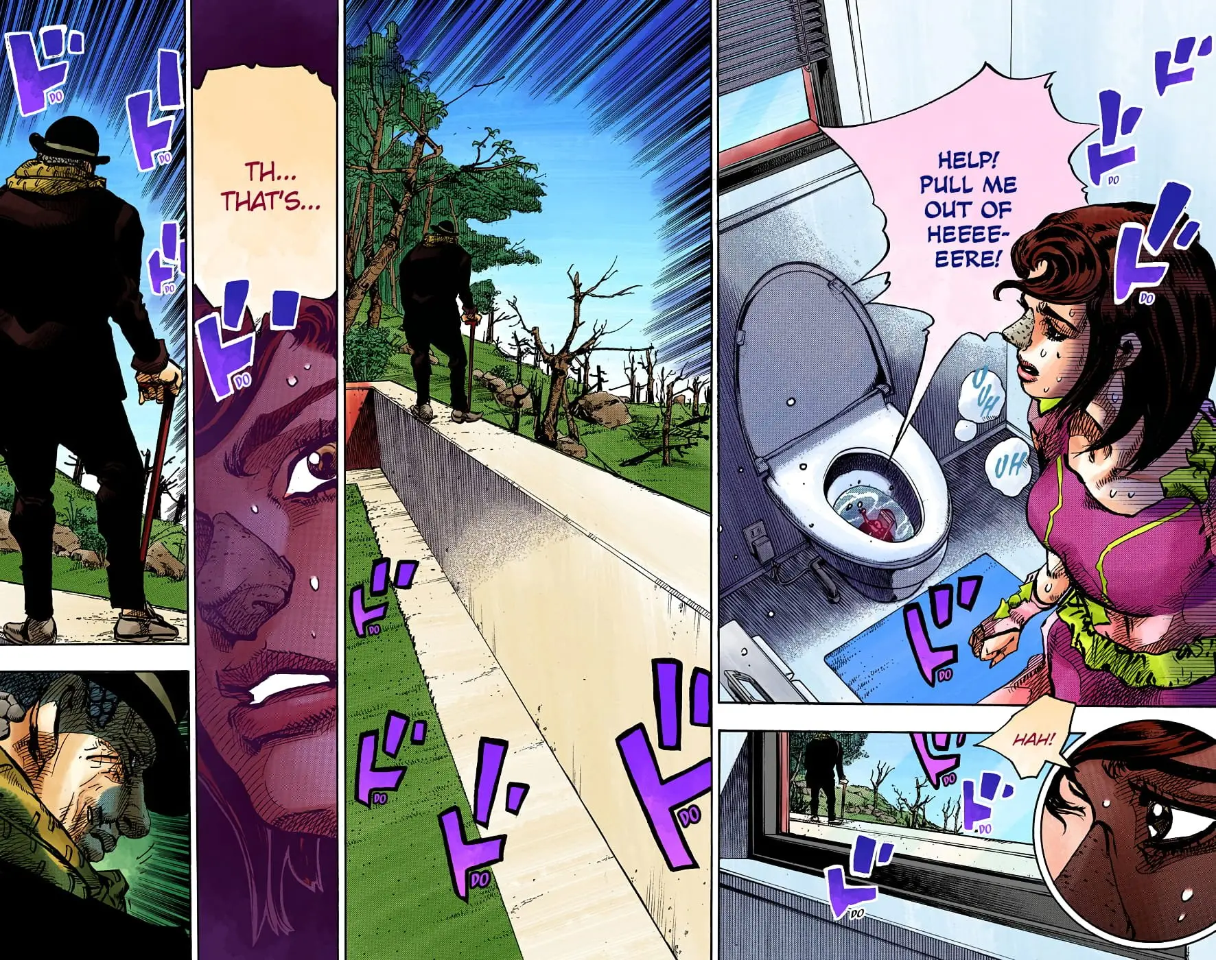 JoJo's Bizarre Adventure, Part 8: JoJolion Colored Manga, chapter 94, page 19