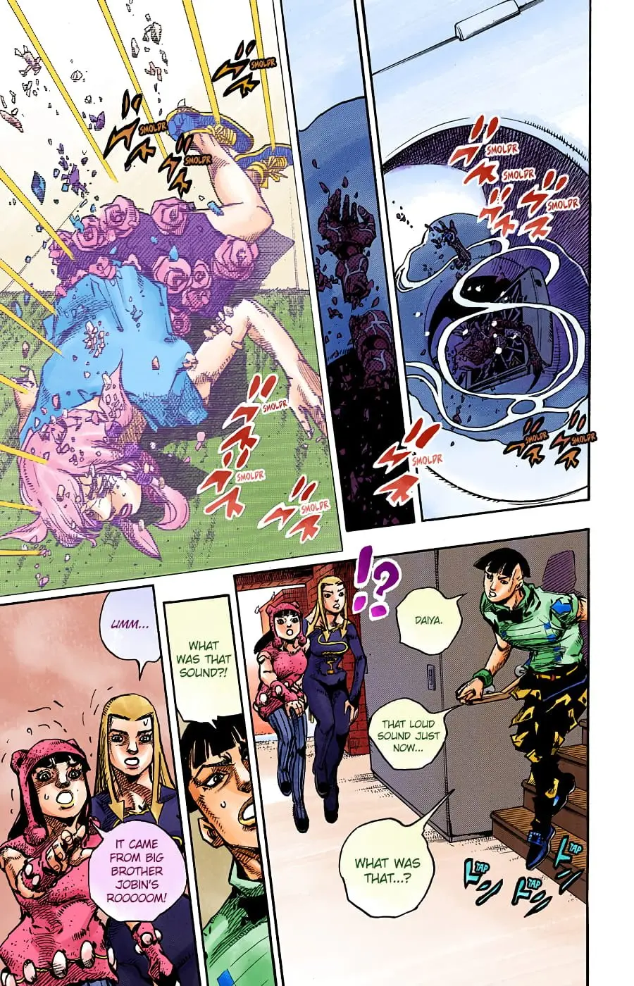 JoJo's Bizarre Adventure, Part 8: JoJolion Colored Manga, chapter 94, page 33