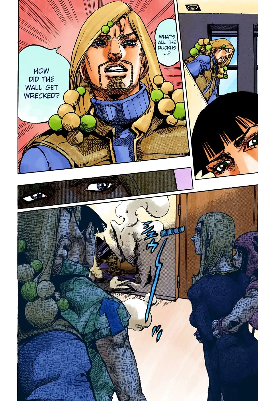 JoJo's Bizarre Adventure, Part 8: JoJolion Colored Manga, chapter 94, page 34