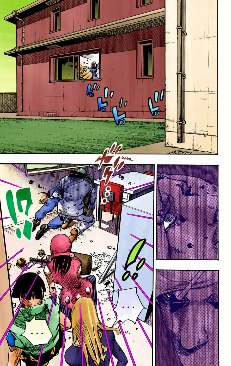 JoJo's Bizarre Adventure, Part 8: JoJolion Colored Manga, chapter 95, page 31