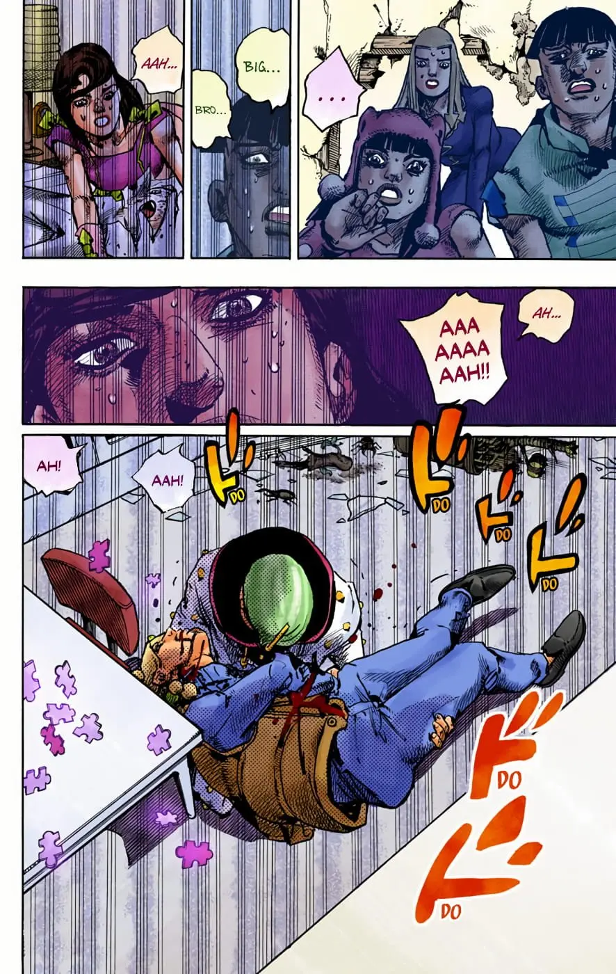 JoJo's Bizarre Adventure, Part 8: JoJolion Colored Manga, chapter 95, page 32