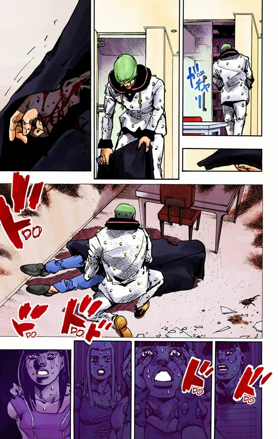 JoJo's Bizarre Adventure, Part 8: JoJolion Colored Manga, chapter 95, page 38