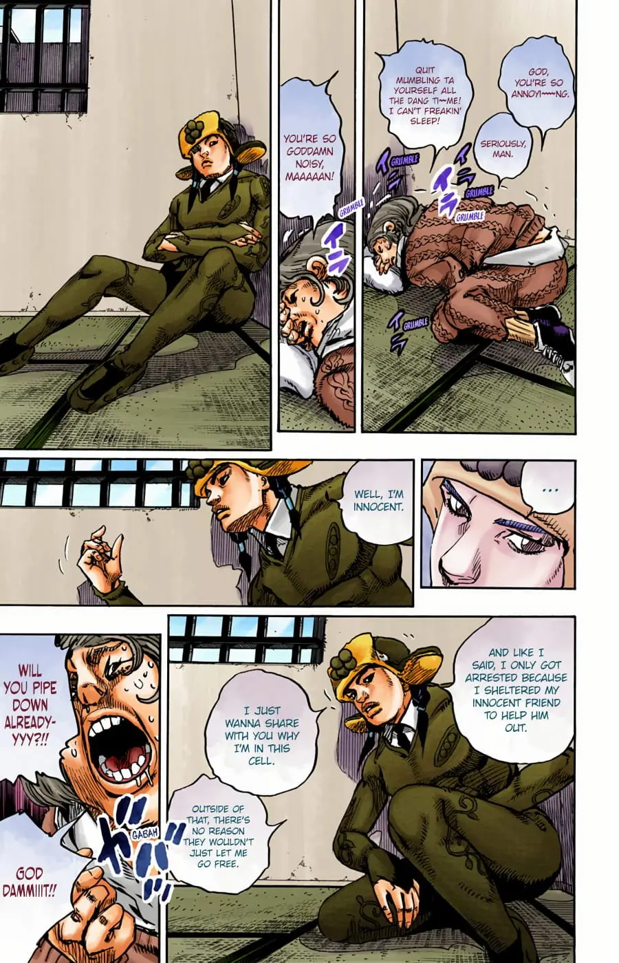 JoJo's Bizarre Adventure, Part 8: JoJolion Colored Manga, chapter 96, page 3