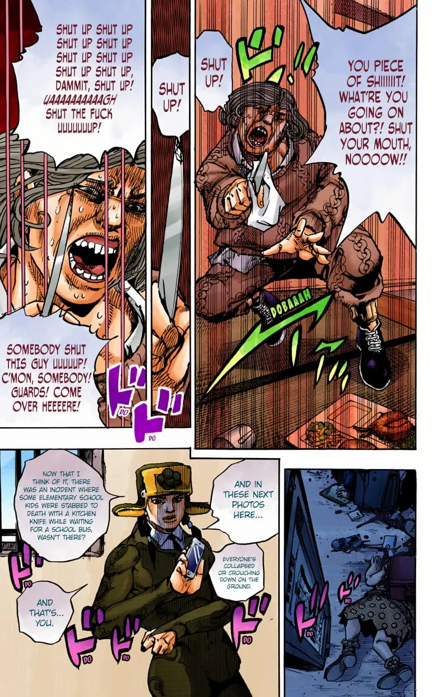 JoJo's Bizarre Adventure, Part 8: JoJolion Colored Manga, chapter 96, page 15