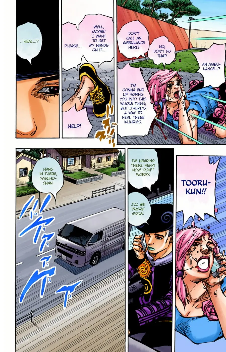 JoJo's Bizarre Adventure, Part 8: JoJolion Colored Manga, chapter 96, page 26