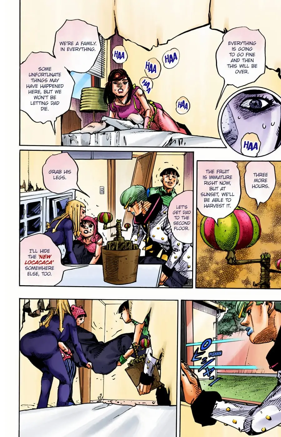 JoJo's Bizarre Adventure, Part 8: JoJolion Colored Manga, chapter 96, page 30