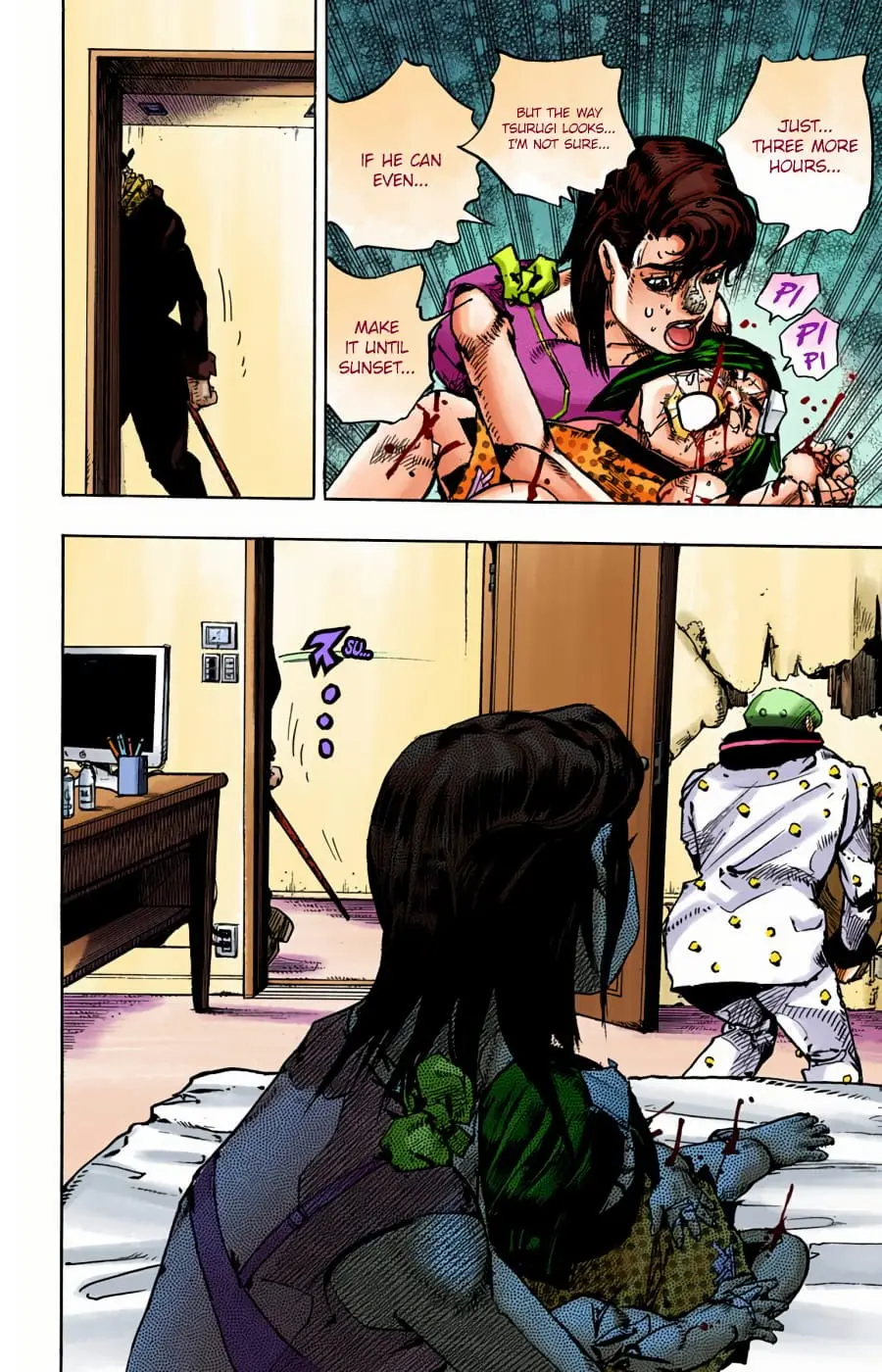 JoJo's Bizarre Adventure, Part 8: JoJolion Colored Manga, chapter 96, page 32