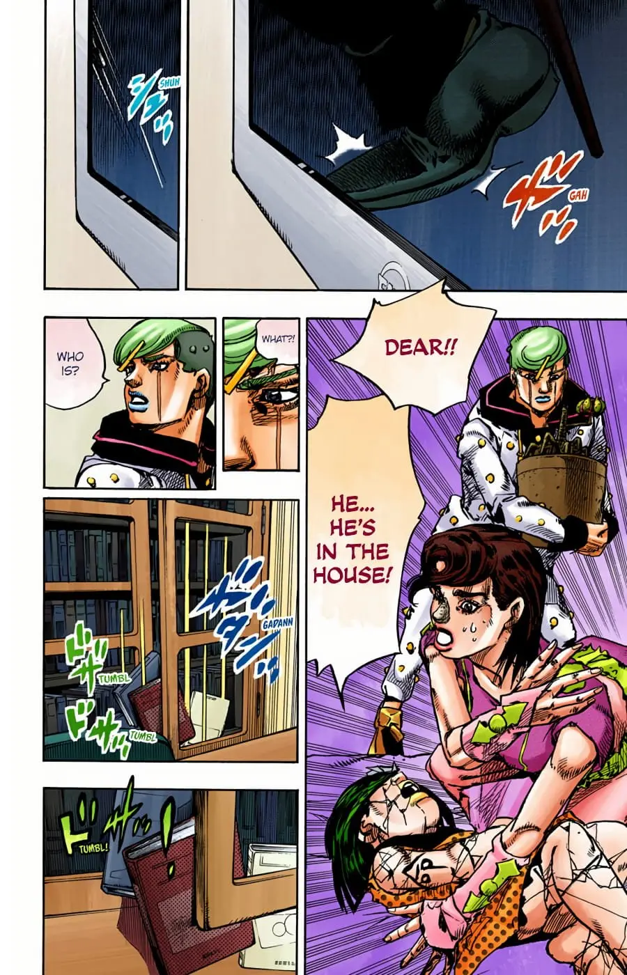 JoJo's Bizarre Adventure, Part 8: JoJolion Colored Manga, chapter 96, page 35