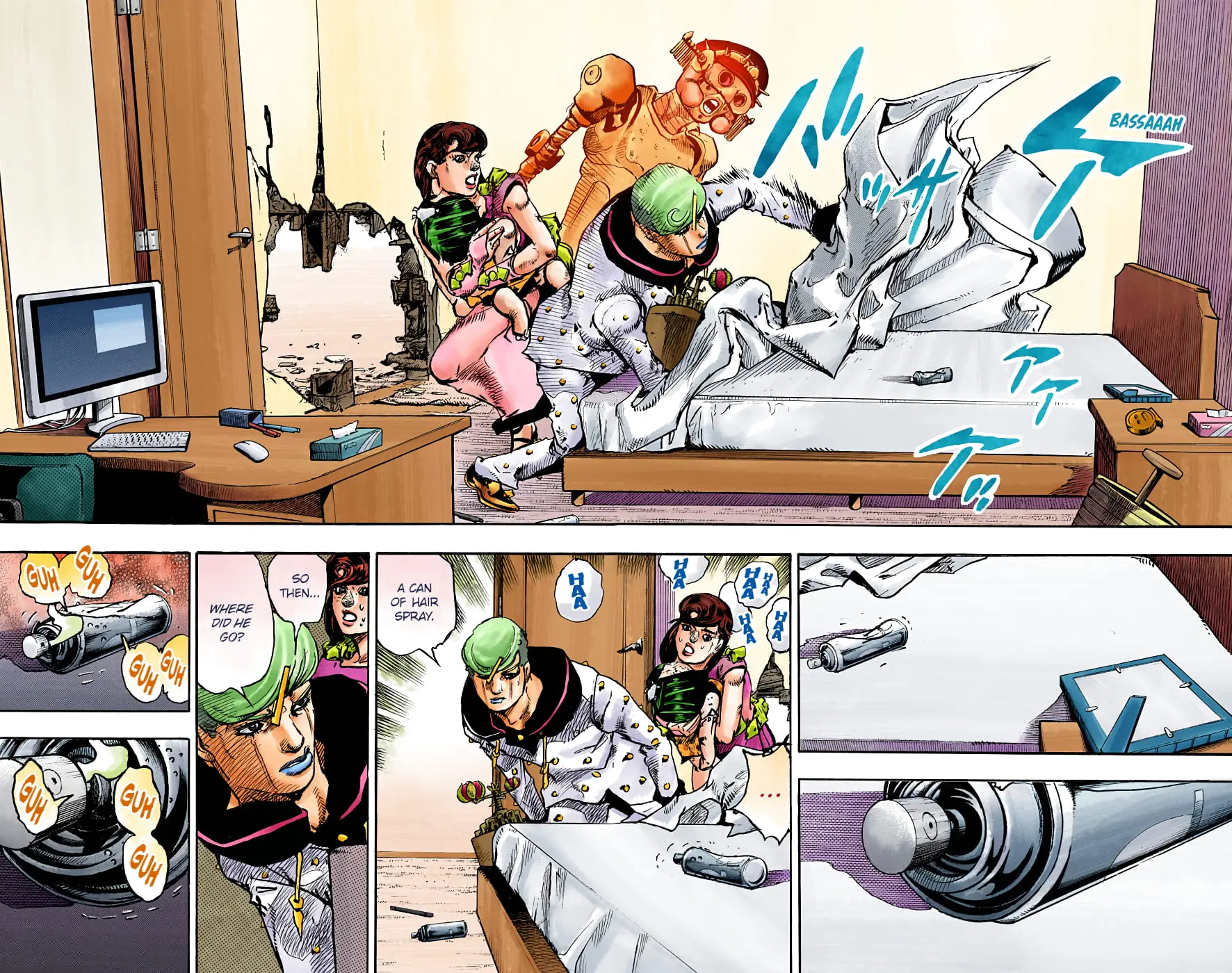 JoJo's Bizarre Adventure, Part 8: JoJolion Colored Manga, chapter 97, page 4