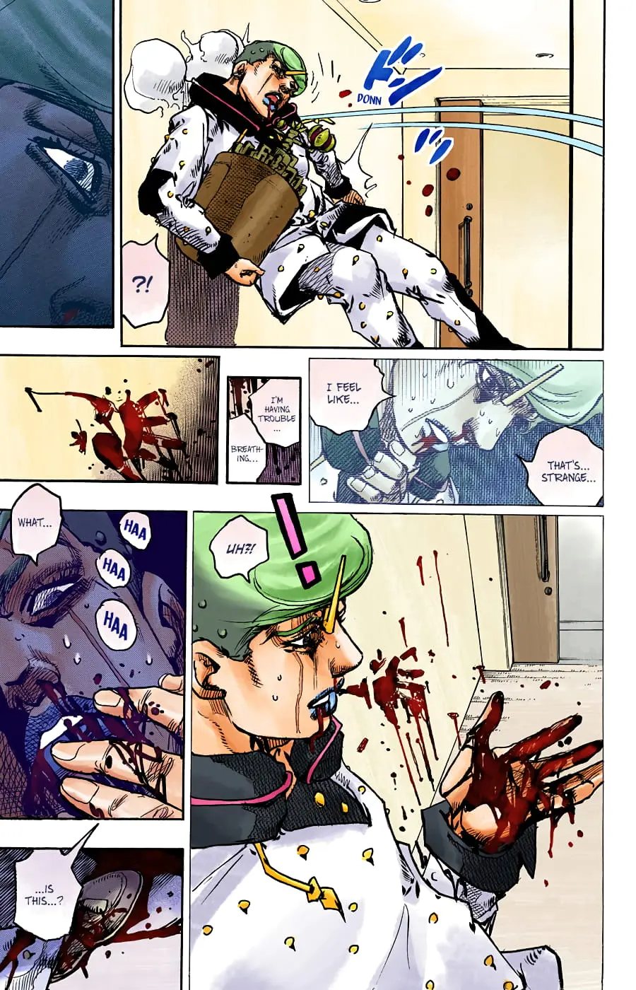 JoJo's Bizarre Adventure, Part 8: JoJolion Colored Manga, chapter 97, page 14
