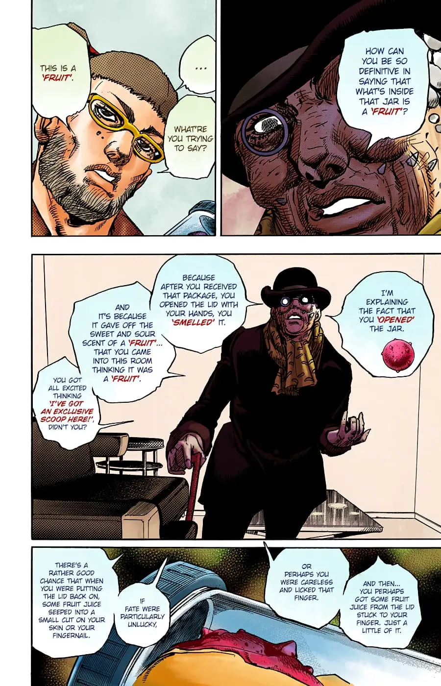 JoJo's Bizarre Adventure, Part 8: JoJolion Colored Manga, chapter 97, page 32