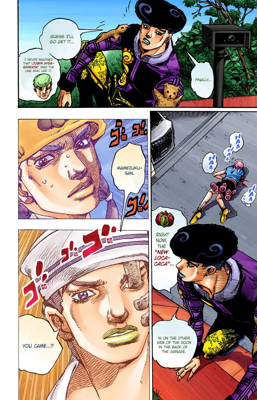 JoJo's Bizarre Adventure, Part 8: JoJolion Colored Manga, chapter 98, page 10