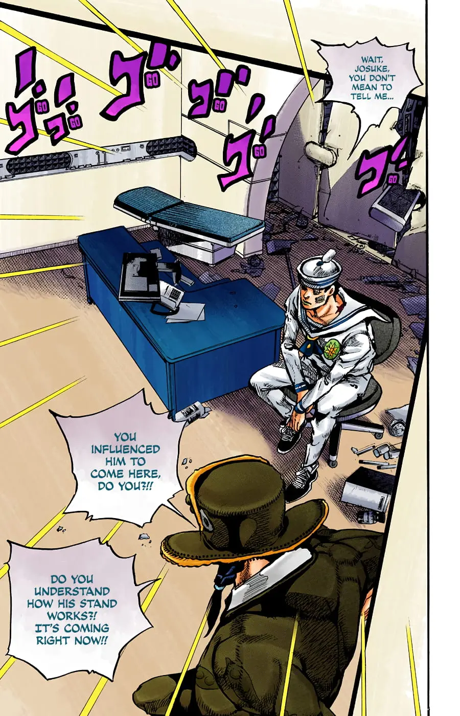JoJo's Bizarre Adventure, Part 8: JoJolion Colored Manga, chapter 98, page 11