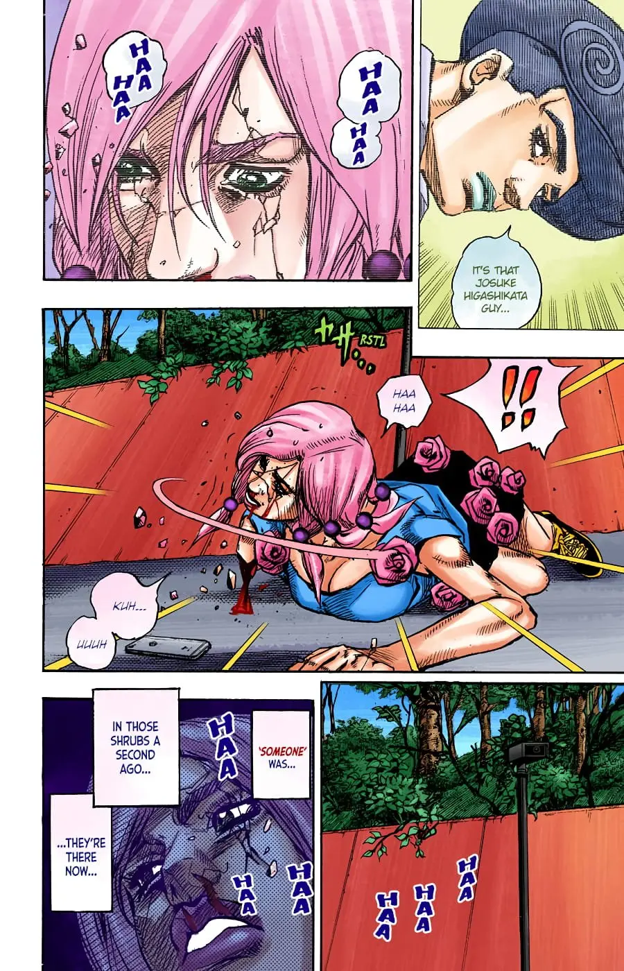 JoJo's Bizarre Adventure, Part 8: JoJolion Colored Manga, chapter 98, page 21