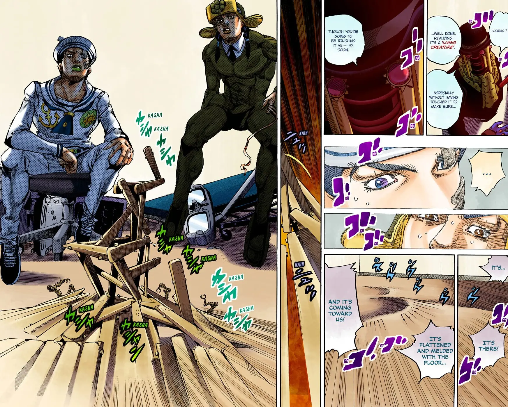 JoJo's Bizarre Adventure, Part 8: JoJolion Colored Manga, chapter 98, page 29
