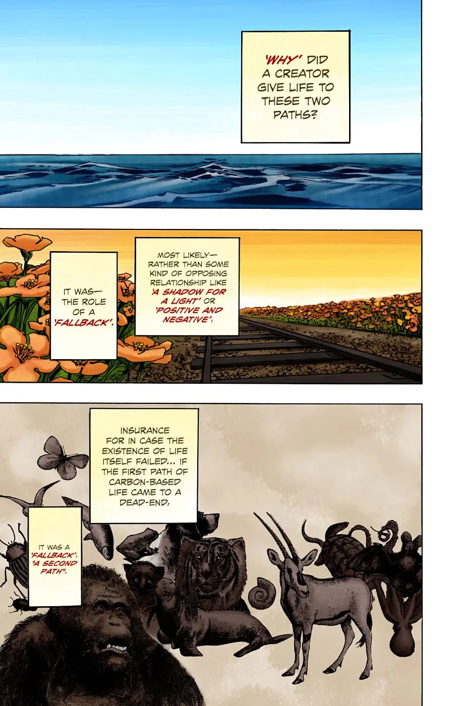 JoJo's Bizarre Adventure, Part 8: JoJolion Colored Manga, chapter 99, page 17