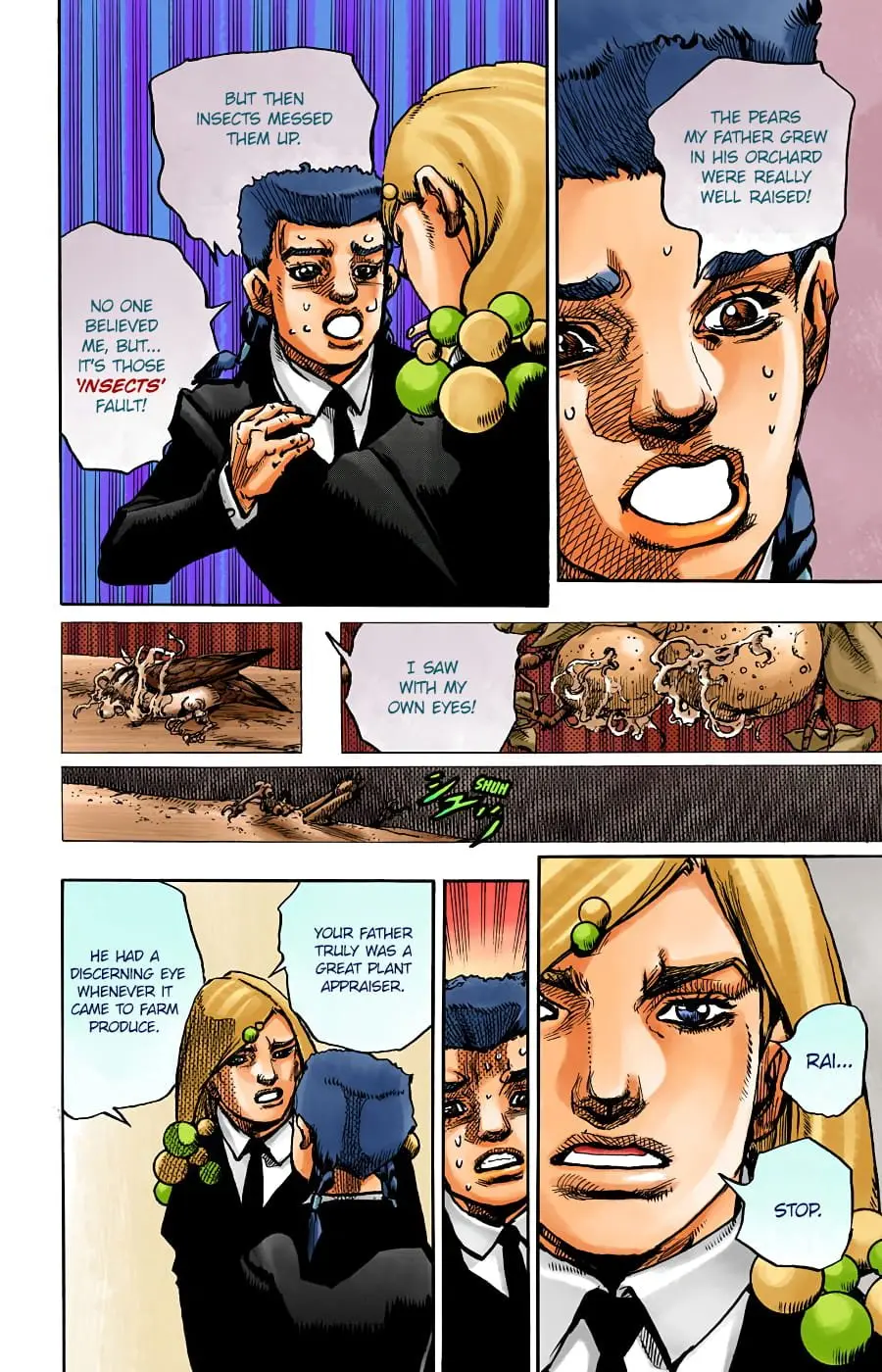 JoJo's Bizarre Adventure, Part 8: JoJolion Colored Manga, chapter 99, page 24